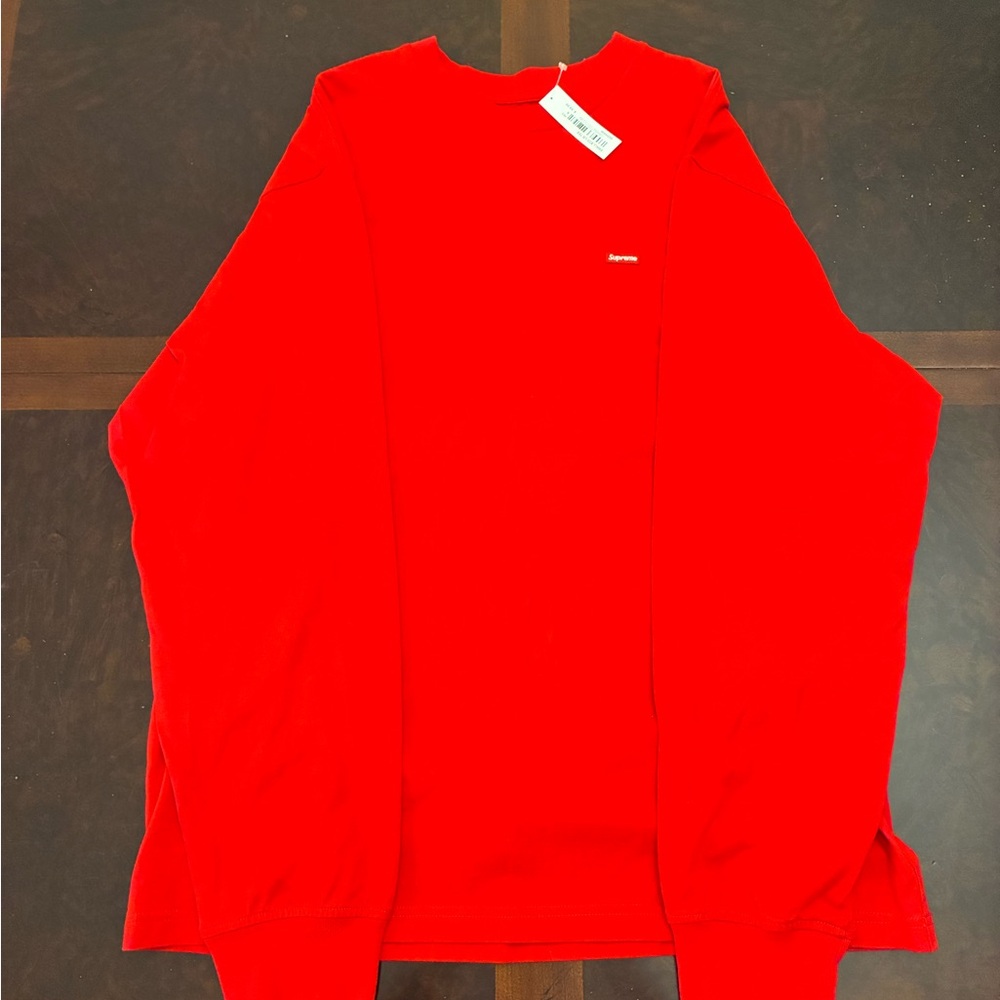 Supreme Small Box logo Long Sleeve Authentic